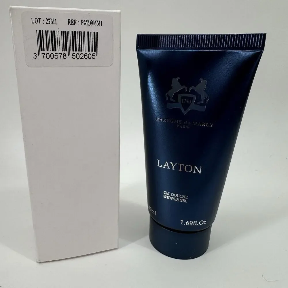 Parfums de Marly Layton Shower Gel 50ml NIB Sealed Discontinued Travel Size